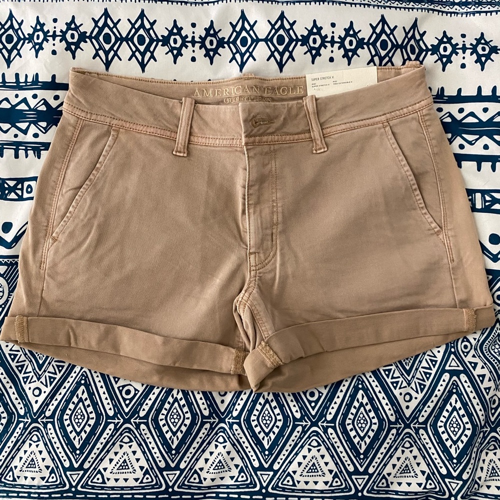 Low Rise Midi Shorts